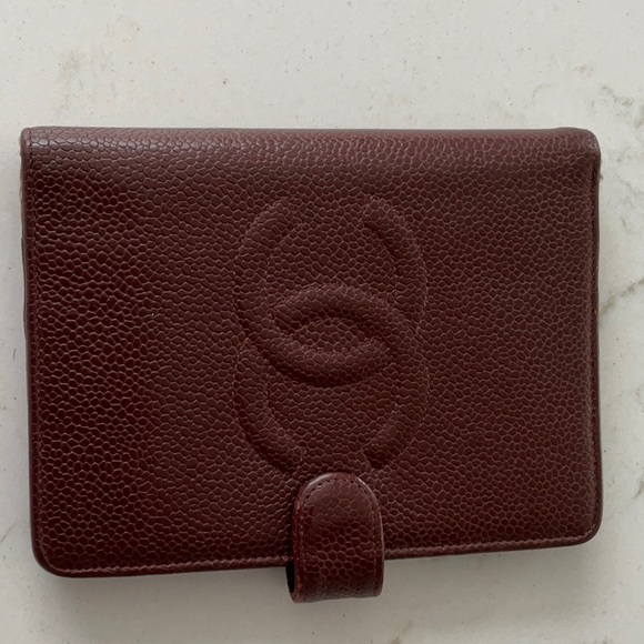 CHANEL Handbags - Chanel Brownish Burgundy Agenda